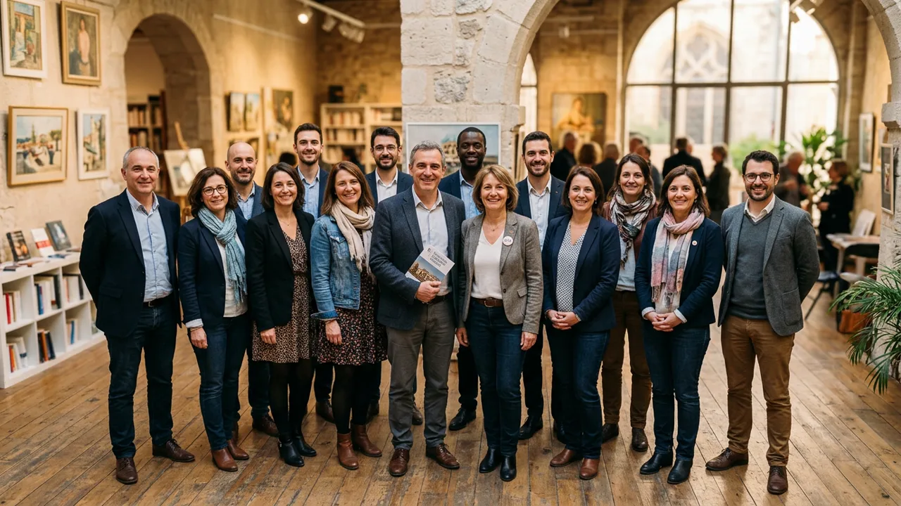 Bureau ex&eacute;cutif et membres b&eacute;n&eacute;voles de l'association