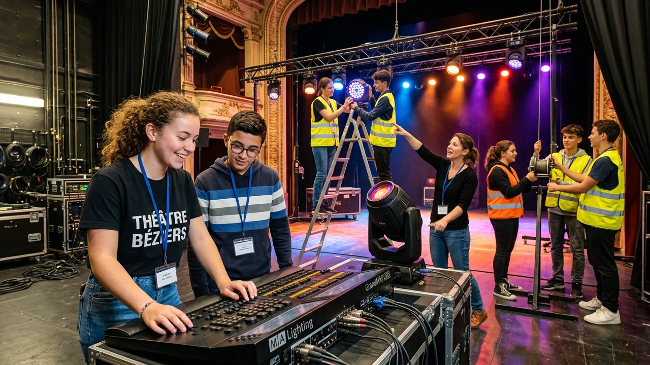 Atelier de transmission technique et engagement des jeunes b&eacute;n&eacute;voles